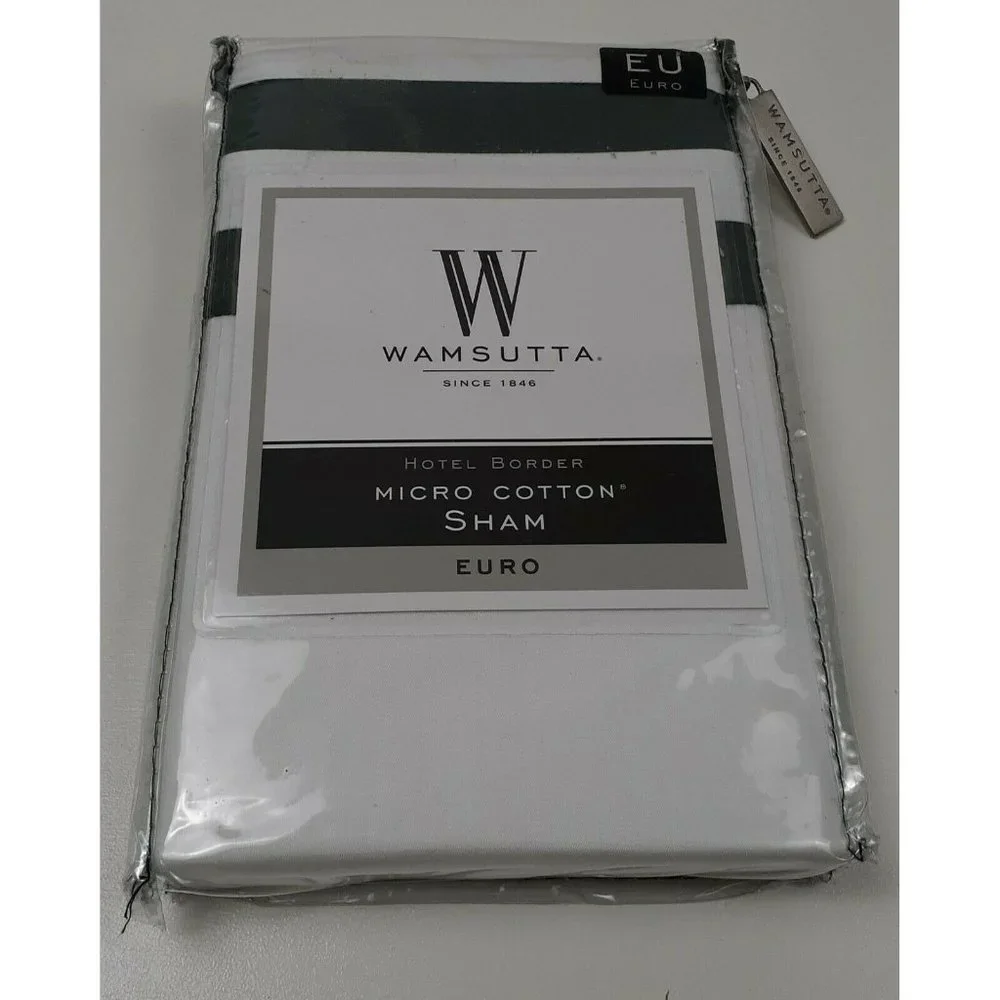 Wamsutta Hotel Border Micro Cotton Sham 26